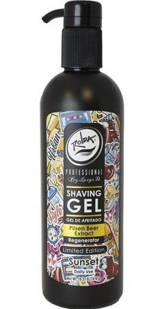 SHAVING GEL- Pilsen Beer extract-SUNSET 470g Rolda
