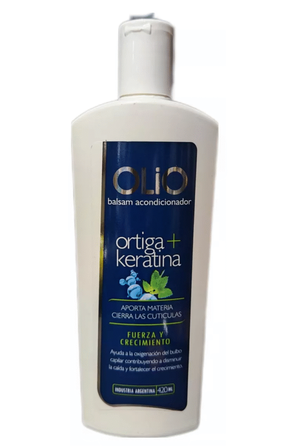 Balsamo Olio Ortiga + Keratina Fuerza Crecimiento 420ml