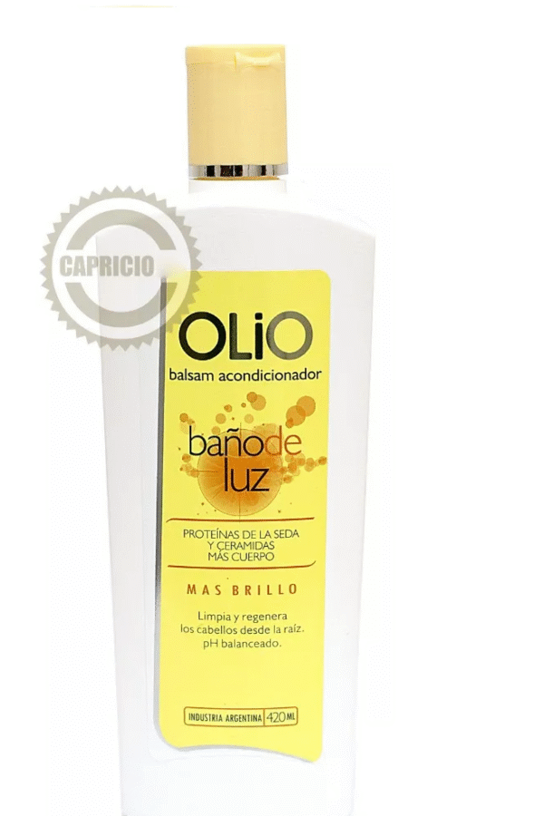 Acondicionador Baño De Luz Fortalecedor Olio Cabello X 420ml