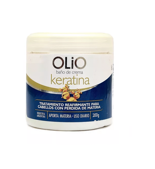 Olio Baño De Crema Con Keratina 200g