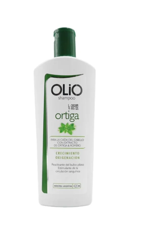Shampoo Olio Ortiga Caida Cabello 420 ml