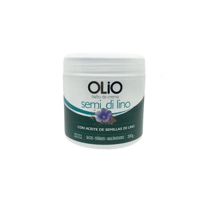 Olio Baño de crema Semi de lino 200gr
