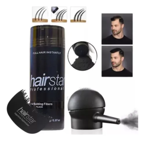 HairStar fibra capilar negro