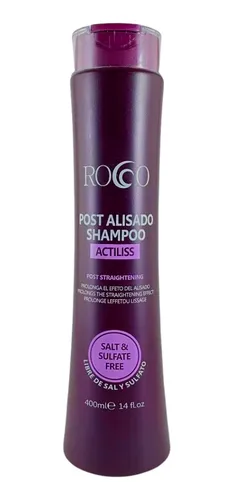 Rocco shampoo post alisado 400ml