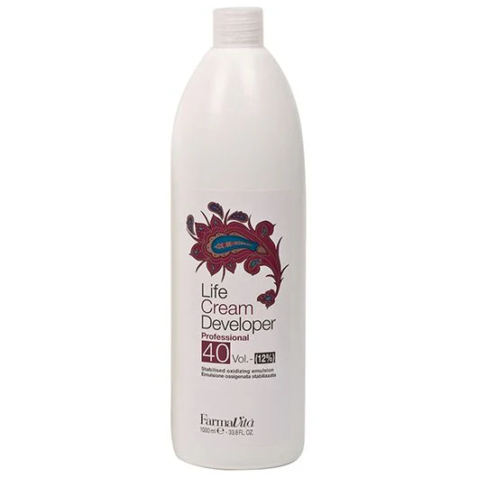 Farmavita Agua oxigenada Life cream 40vol Litro