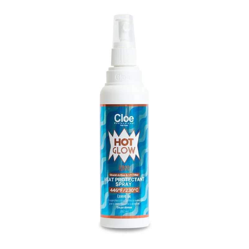 169691-800-auto Cloe hot glow Kiss protector de calor 250ml - Imagen 1