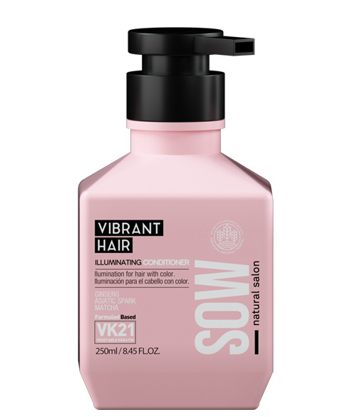 Sow vibrant hair acondicionador iluminador 250ml